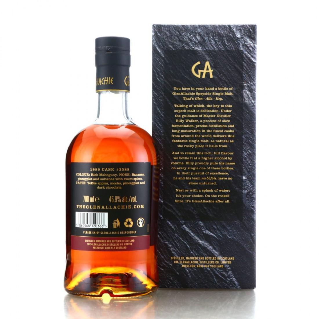 Glenallachie 1989 Single Cask 29 Year Old #2588 / Distillery Shop