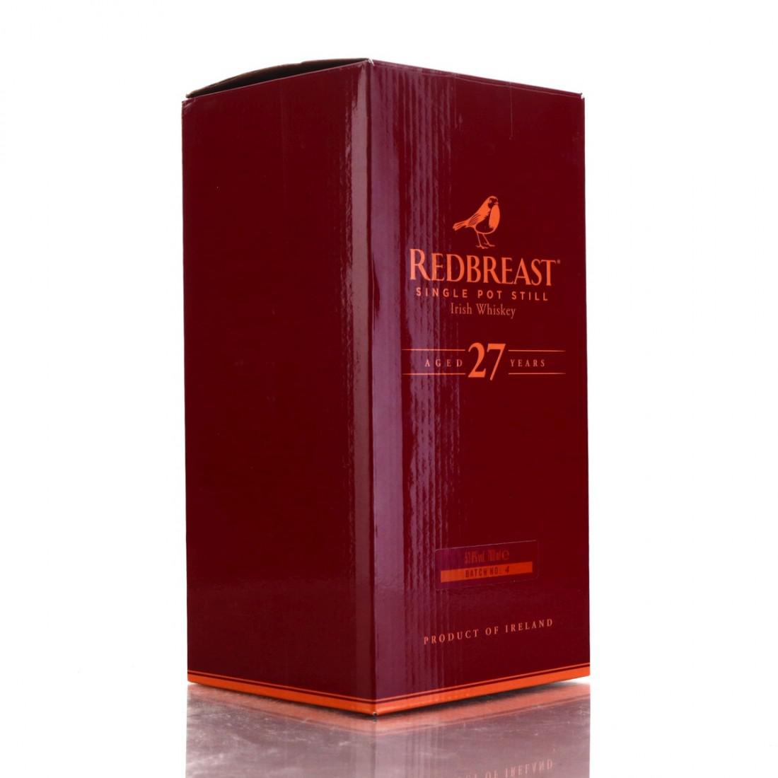 Redbreast 27 Year Old Ruby Port Casks Batch No.4