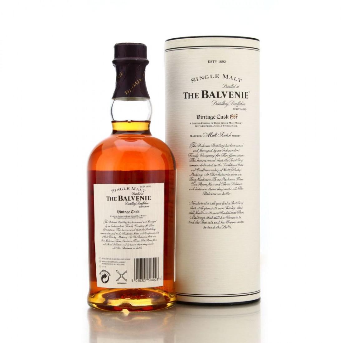 Balvenie 1967 Vintage Cask #9911