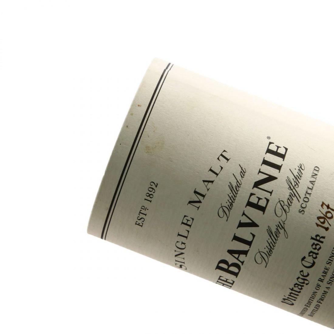 Balvenie 1967 Vintage Cask #9911
