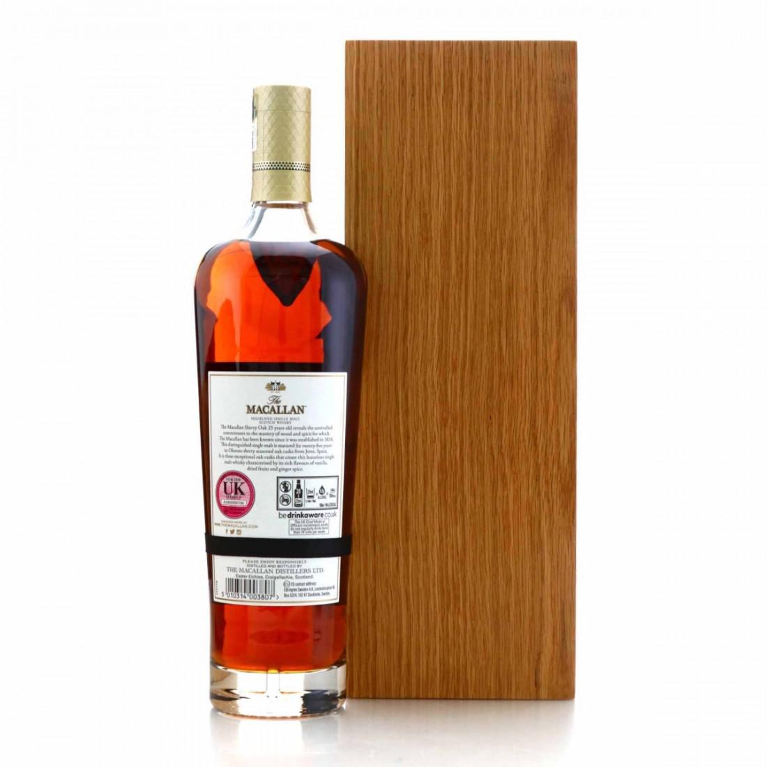 Macallan 25 Year Old Sherry Oak 2022 Release