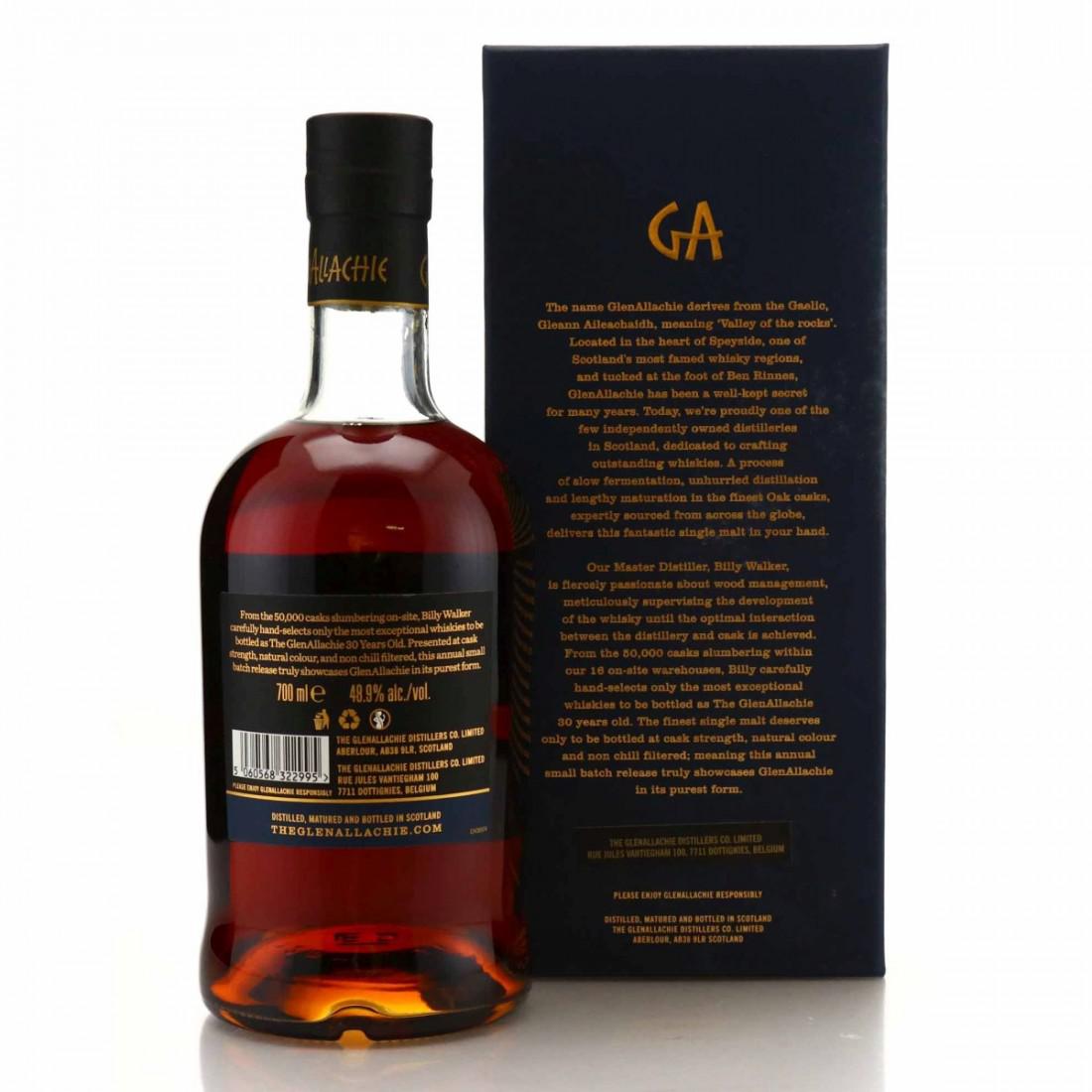 Glenallachie 30 Year Old Batch #1