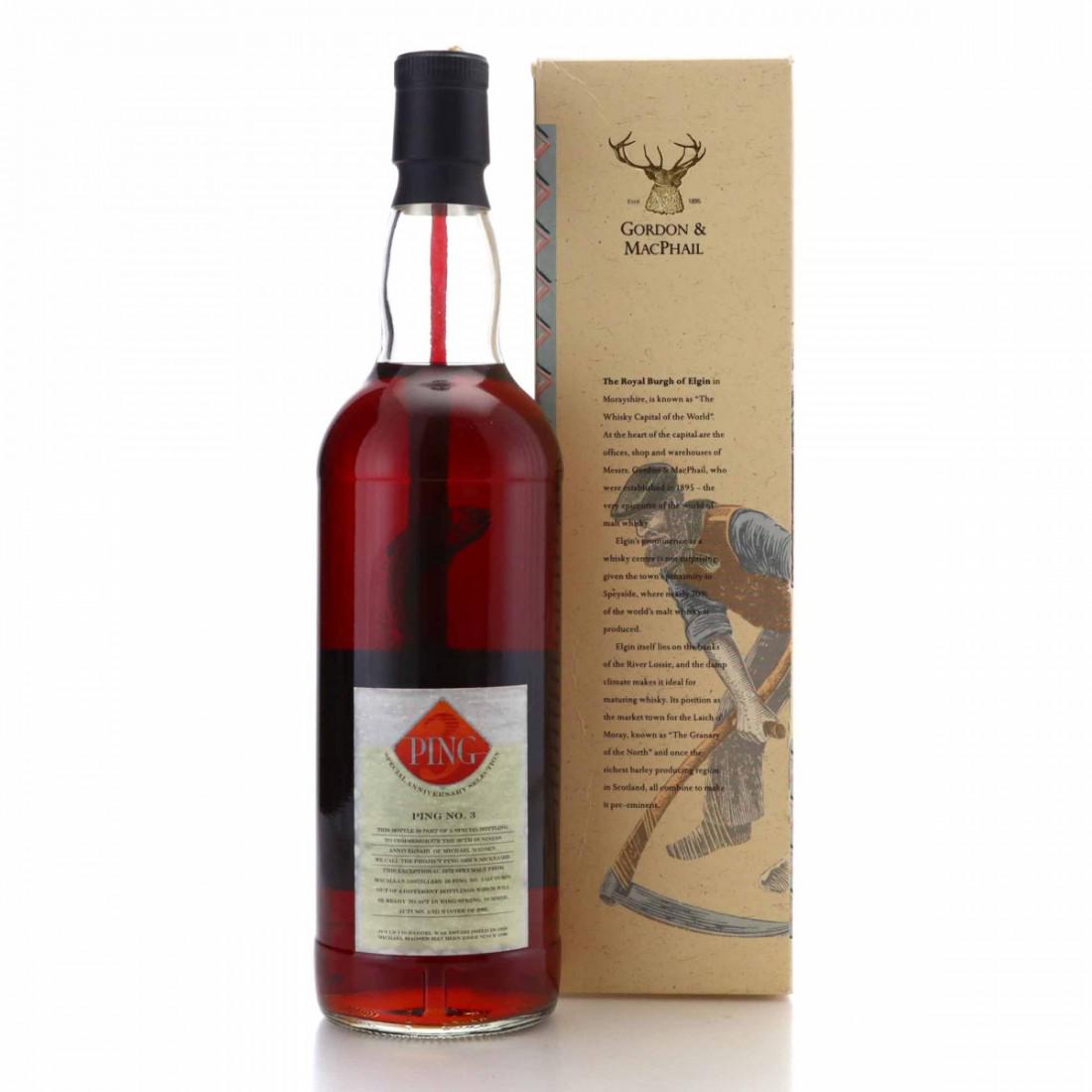 Macallan 1972 Speymalt Gordon and MacPhail / PING No.3