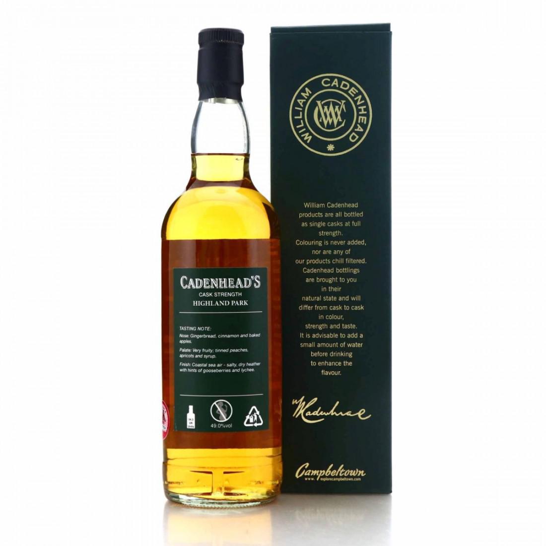 Highland Park 1988 Cadenhead's 30 Year Old