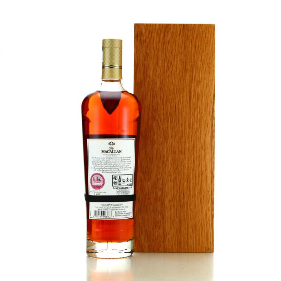 Macallan 25 Year Old Sherry Oak 2022 Release