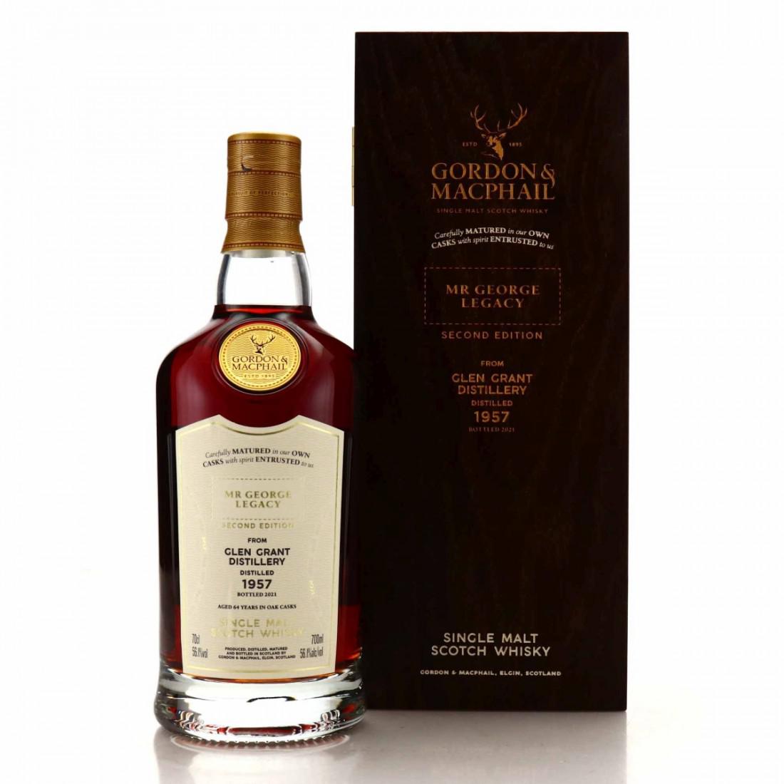 Glen Grant 1957 Gordon and MacPhail 64 Year Old Mr George Legacy / 2nd Edition