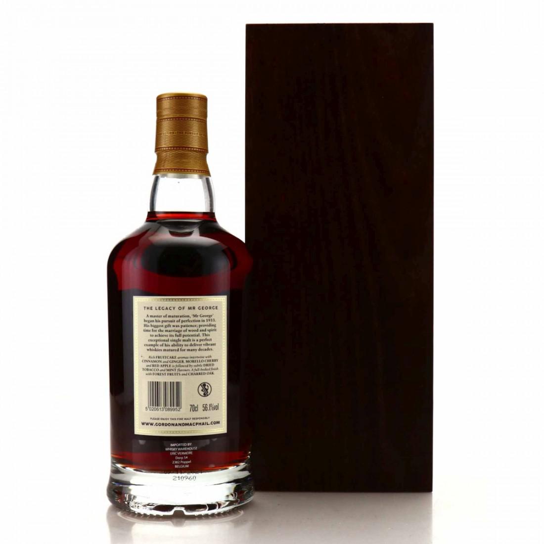 Glen Grant 1957 Gordon and MacPhail 64 Year Old Mr George Legacy / 2nd Edition
