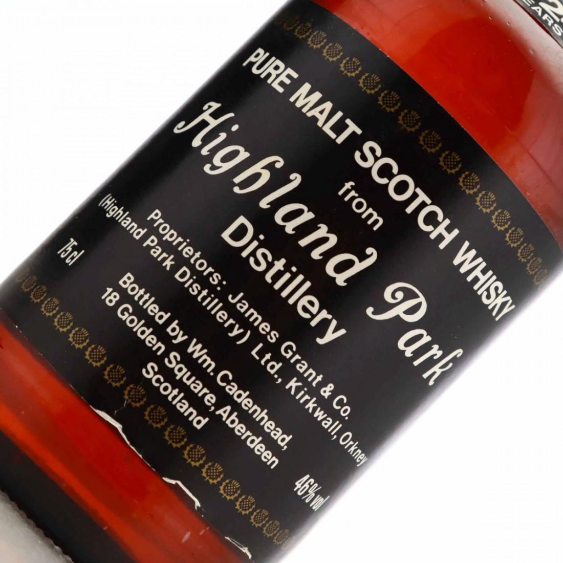Highland Park 1961 Cadenhead's 24 Year Old