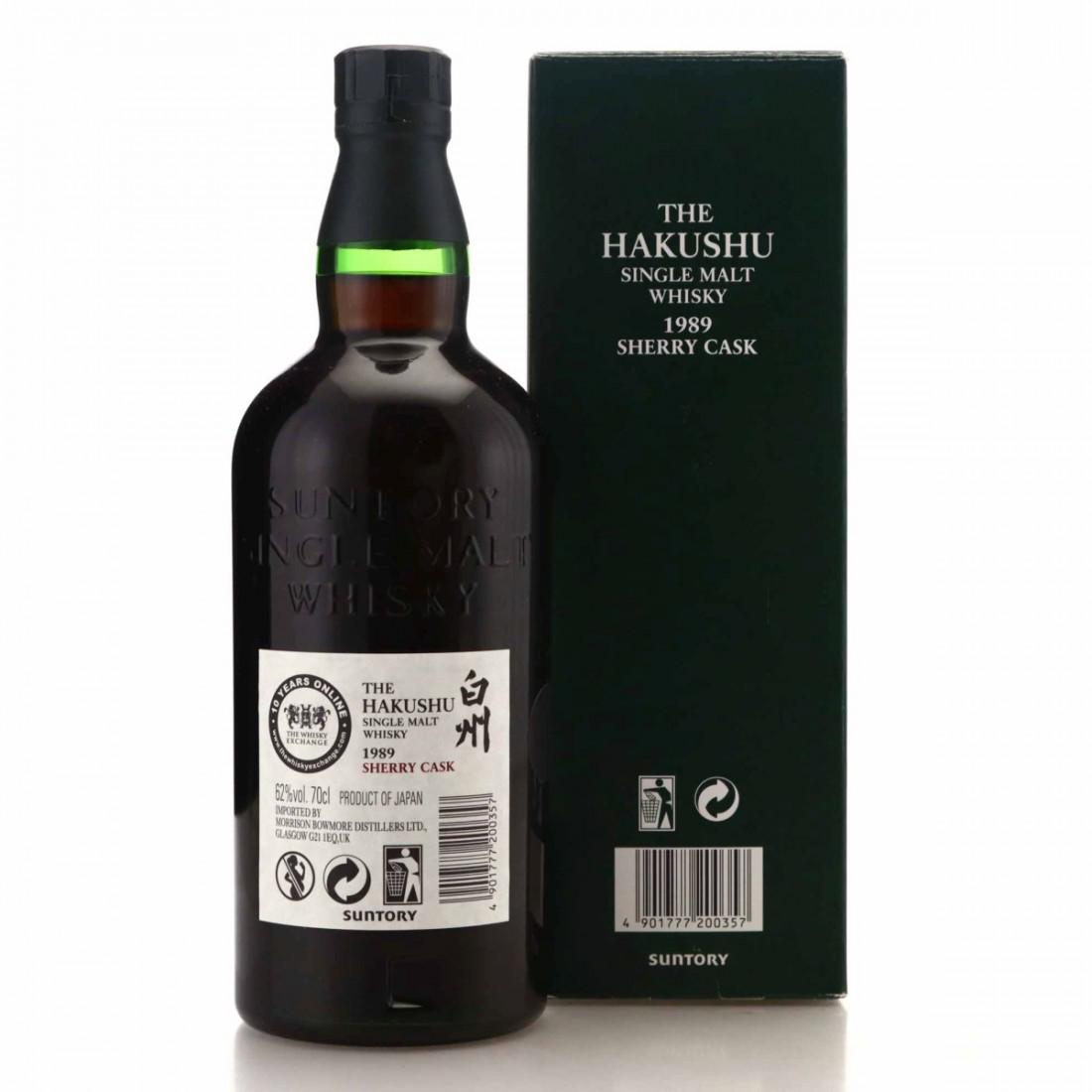 Hakushu 1989 Single Sherry Cask #9O50021 / TWE