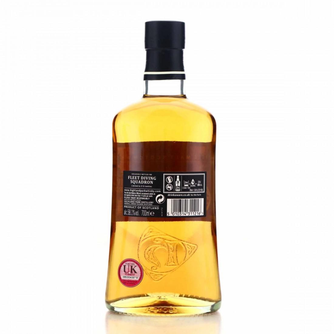 Highland Park 2008 Single Cask 12 Year Old #4245 / Fleet Diving Squadron