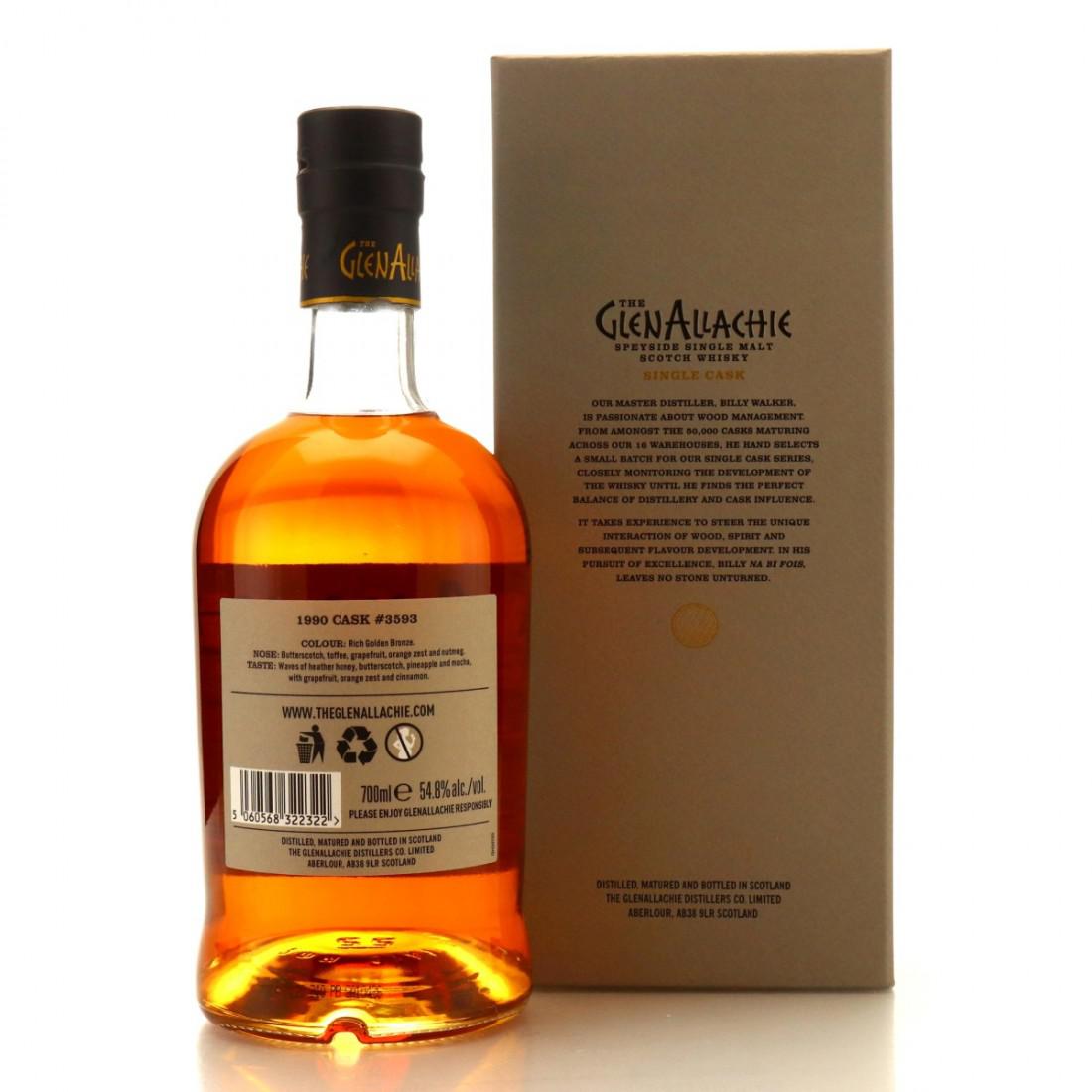 Glenallachie 1990 Single Cask 30 Year Old #3593 / Europe Batch 3