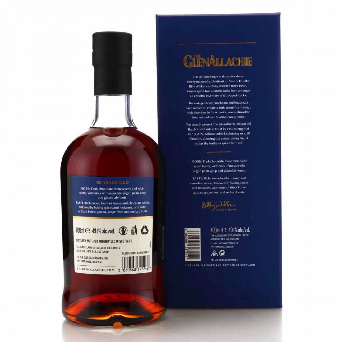 Glenallachie 30 Year Old Batch #4