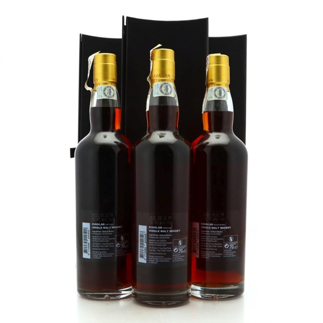 Kavalan Fauna Series 3 x 70cl / European Exclusive
