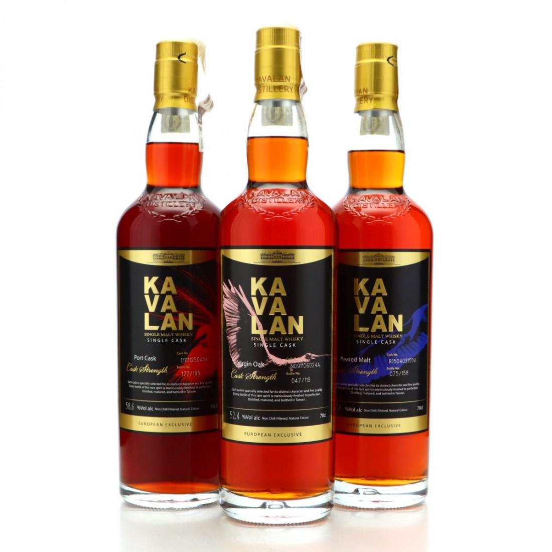 Kavalan Fauna Series 3 x 70cl / European Exclusive
