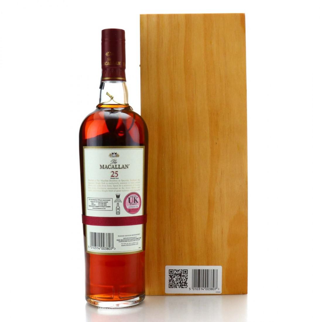 Macallan 25 Year Old Sherry Oak pre-2018