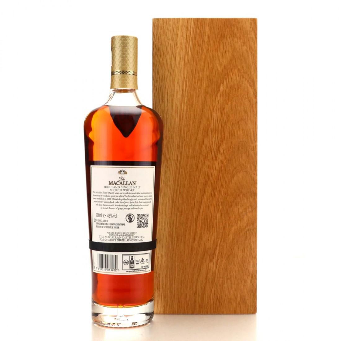 Macallan 30 Year Old Sherry Oak 2023 Release