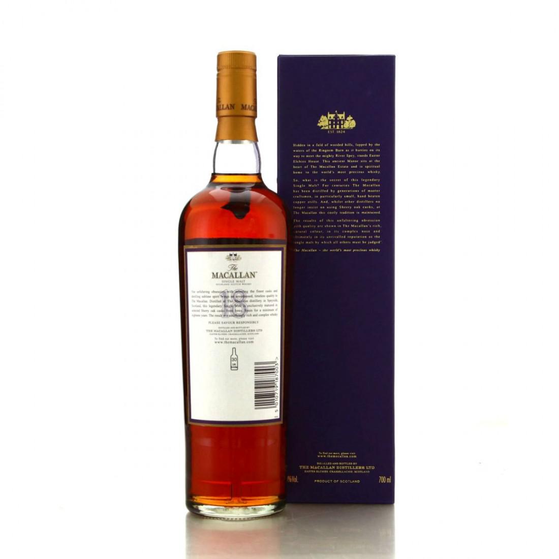 Macallan 1986 18 Year Old