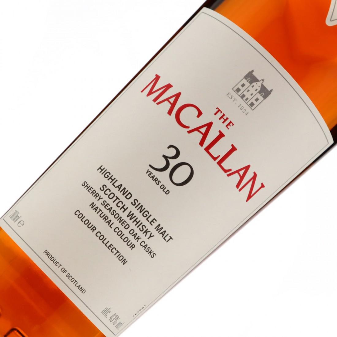 Macallan 30 Year Old Colour Collection
