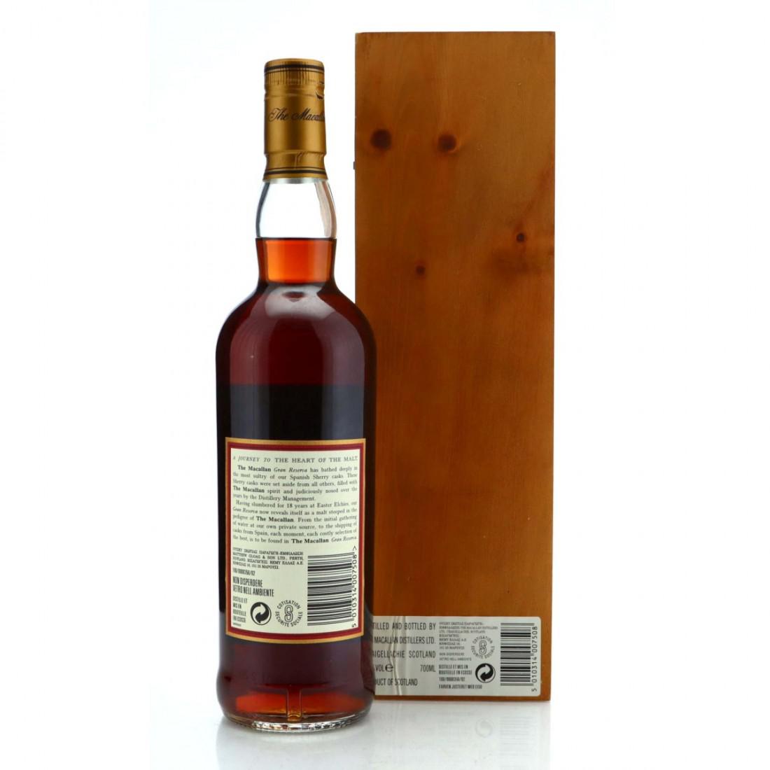 Macallan 1979 Gran Reserva 18 Year Old