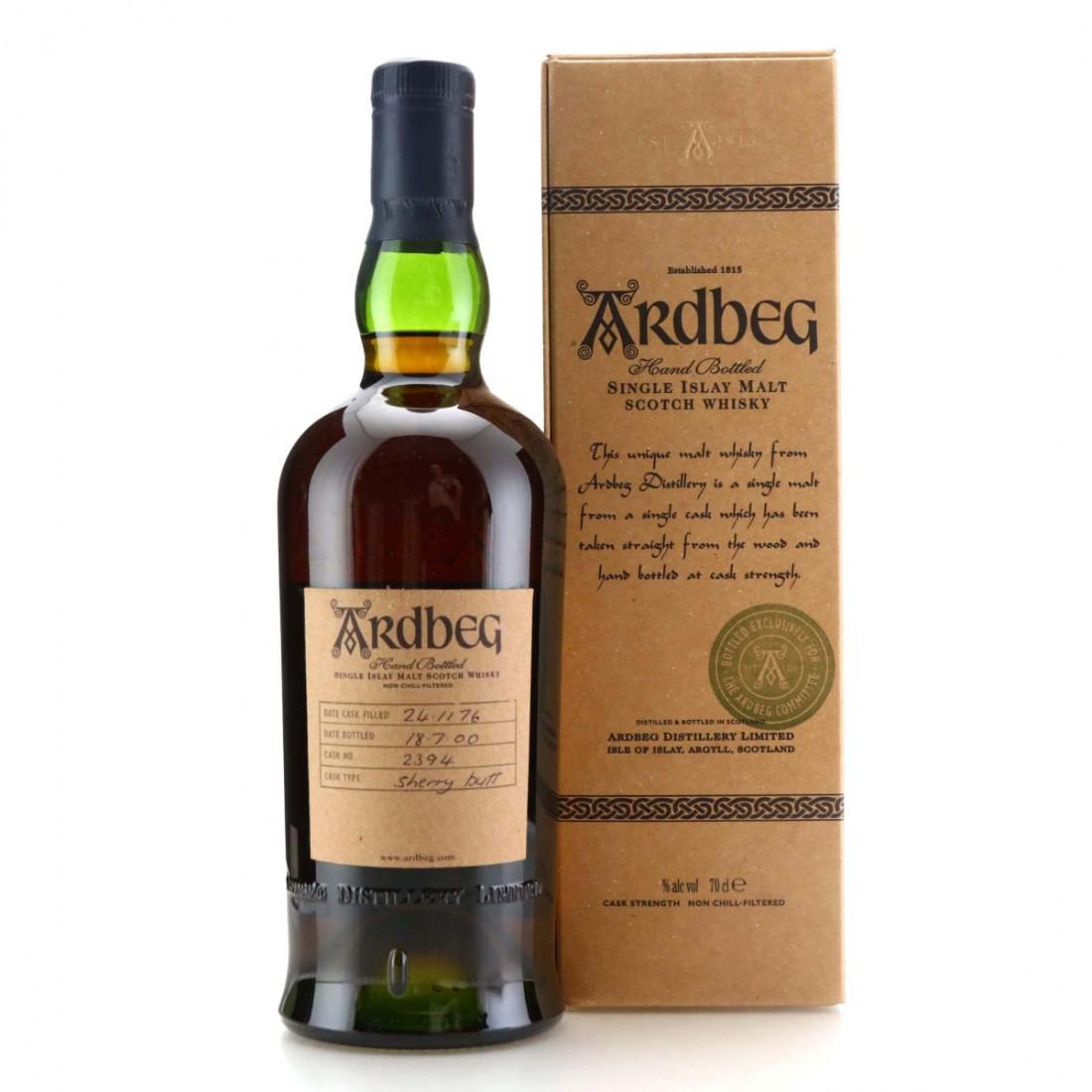 Ardbeg 1976 Single Sherry Cask #2394 / Committee Release