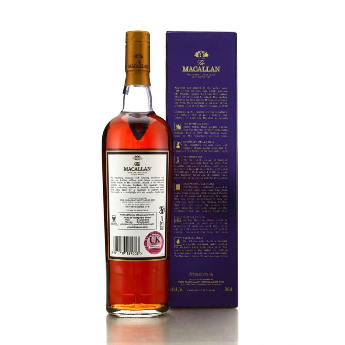 Macallan 1997 18 Year Old