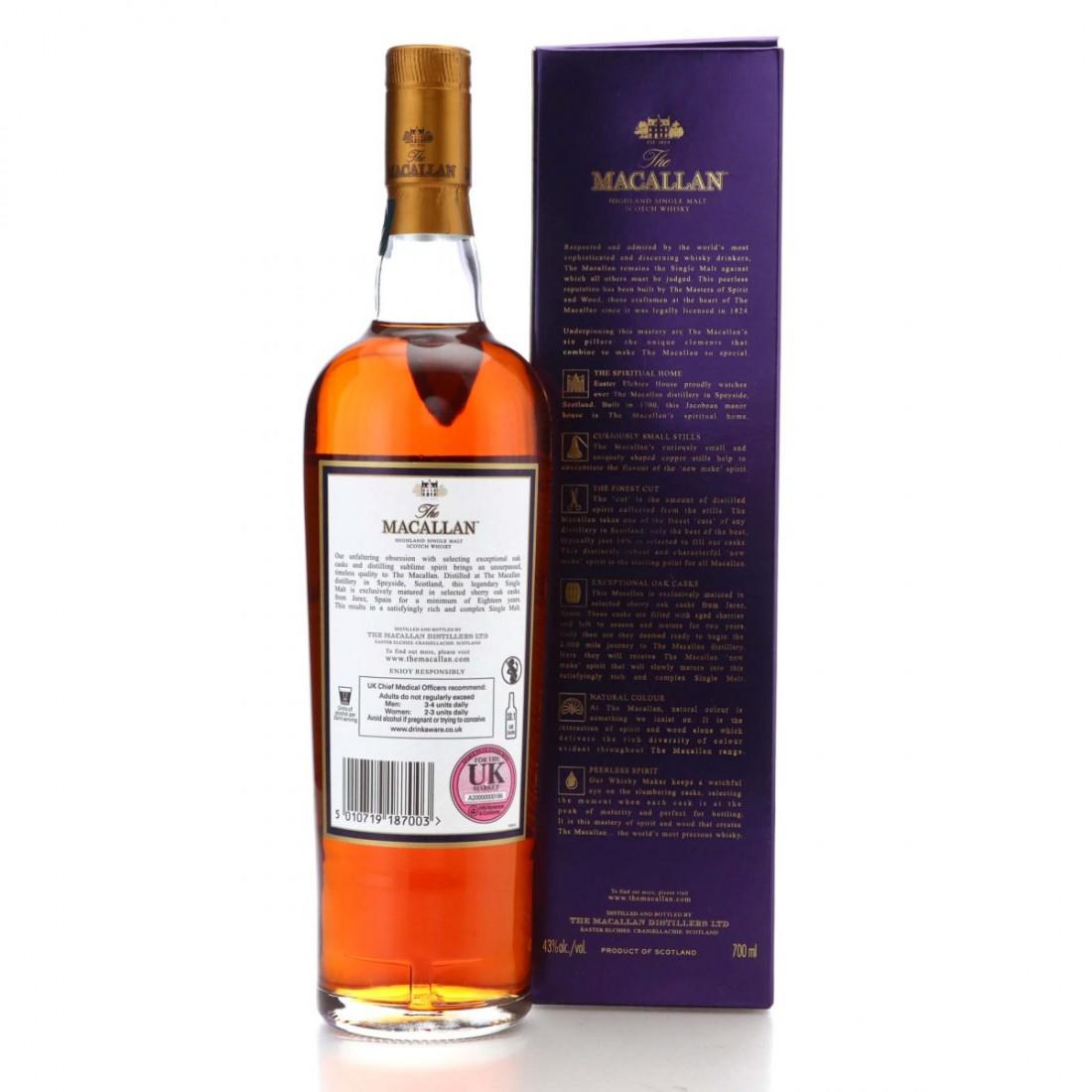 Macallan 1997 18 Year Old