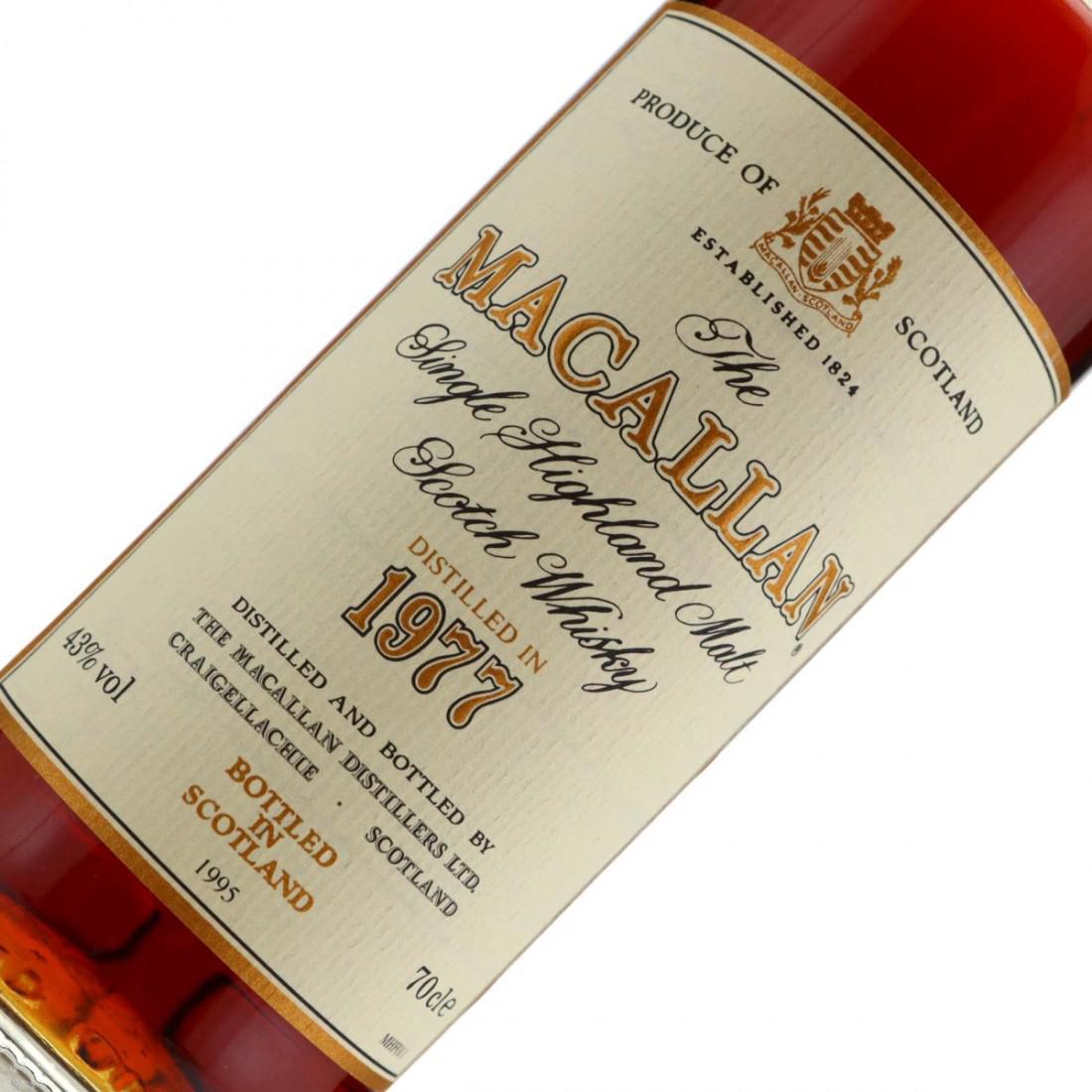 Macallan 1977 18 Year Old / Euromerken N.V. Import