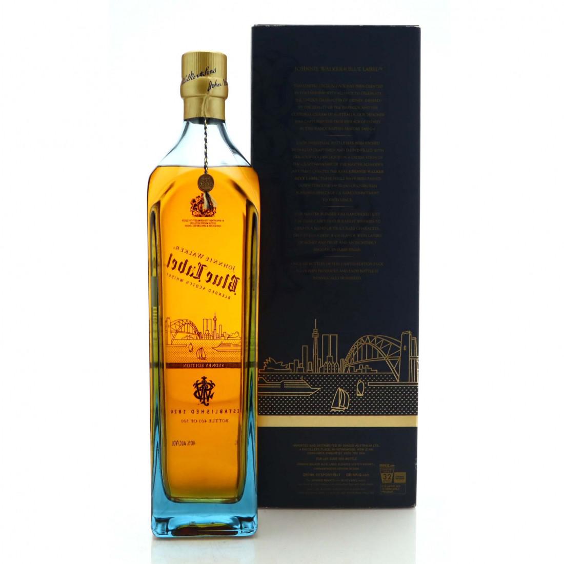 Johnnie Walker Blue Label Sydney Limited Edition 1 Litre