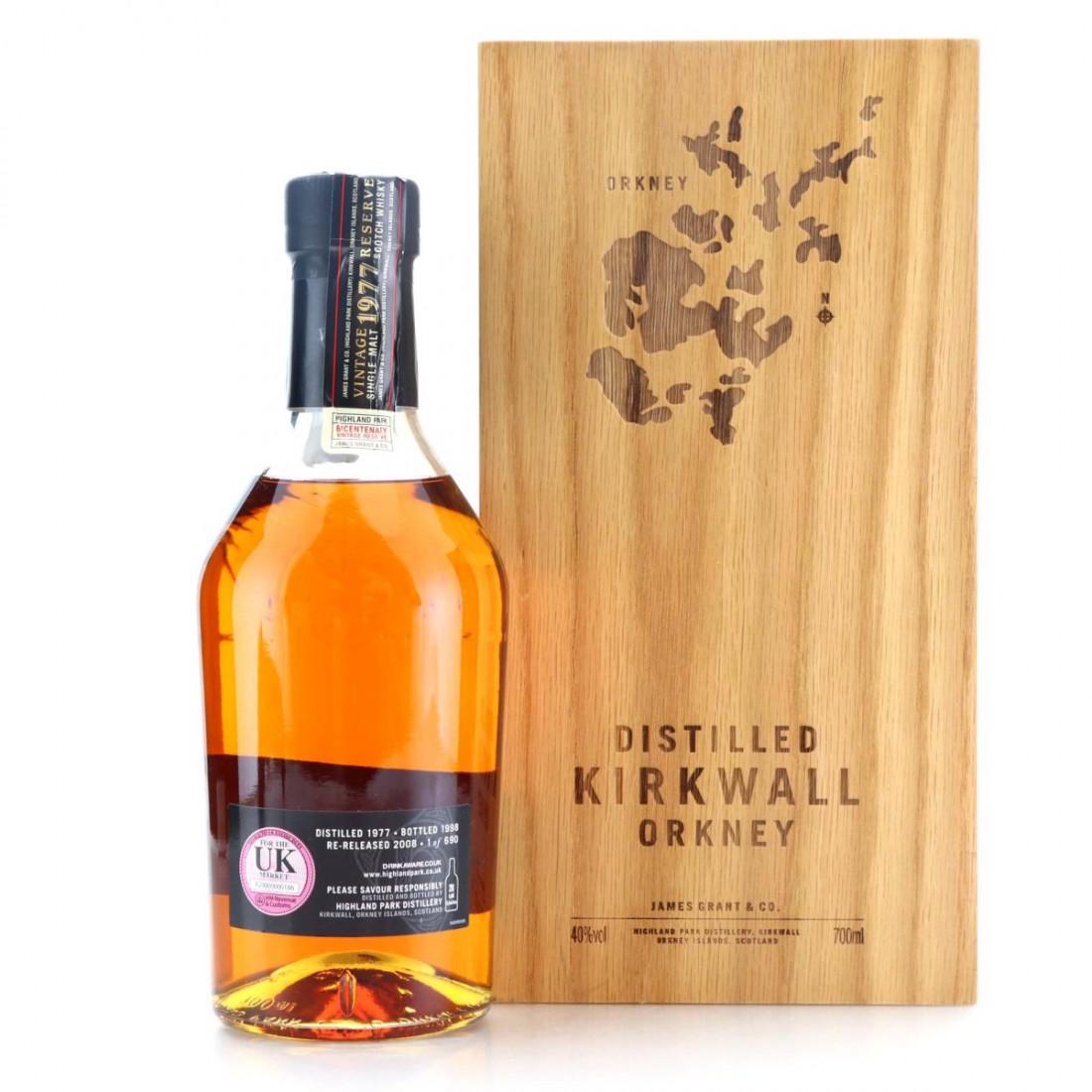 Highland Park 1977 Bicentenary Repatriation / Japanese Edition