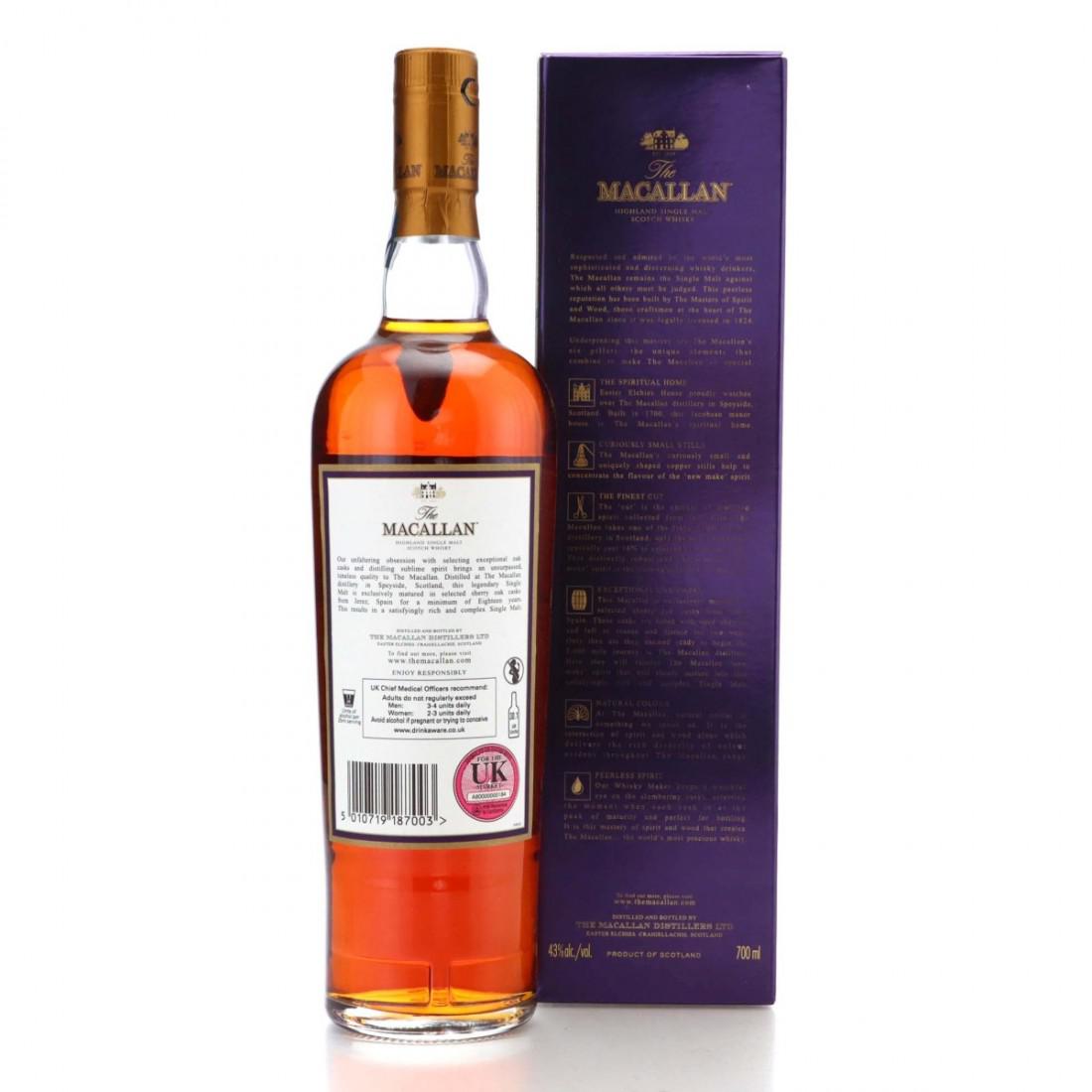 Macallan 1995 18 Year Old