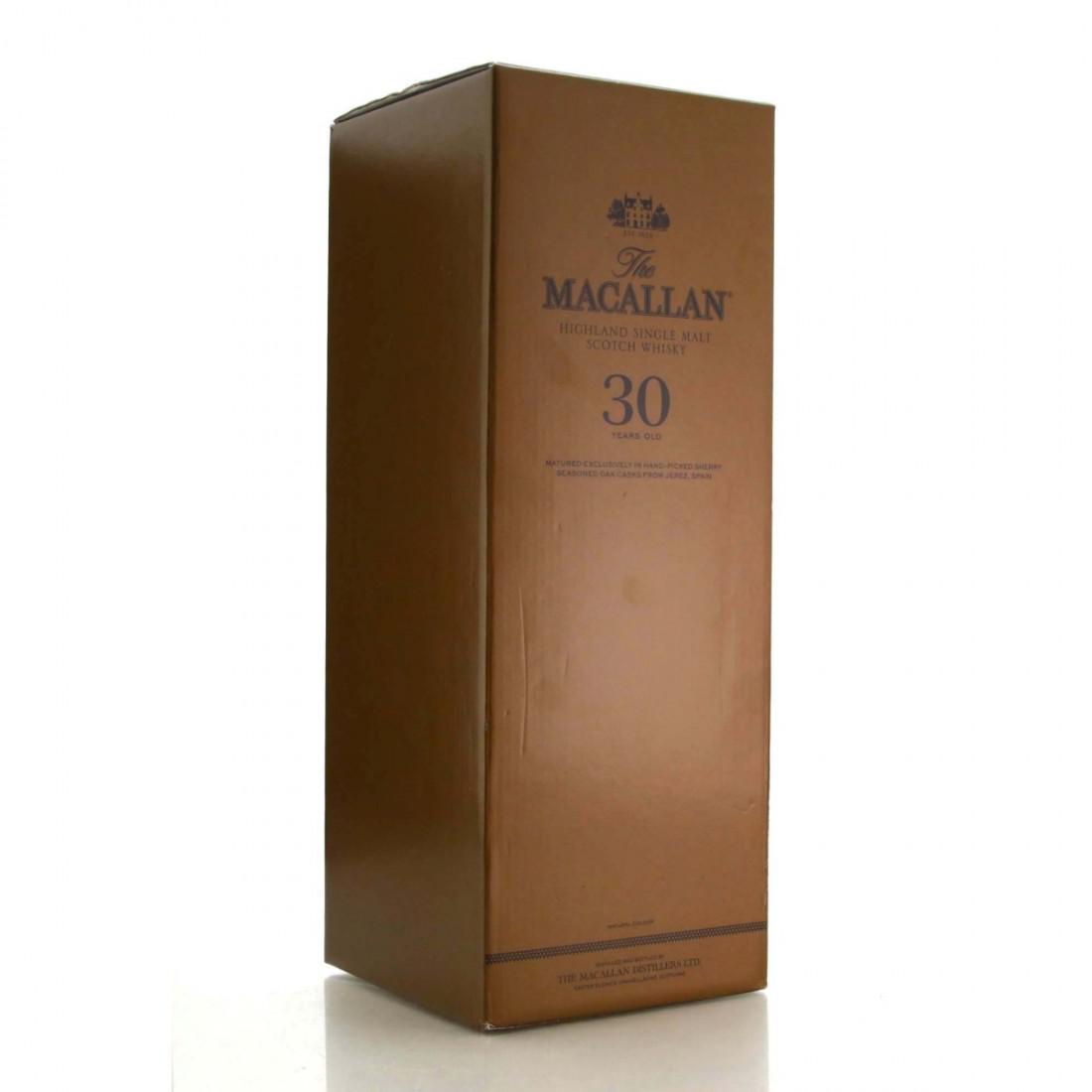 Macallan 30 Year Old Sherry Oak 2018 Release