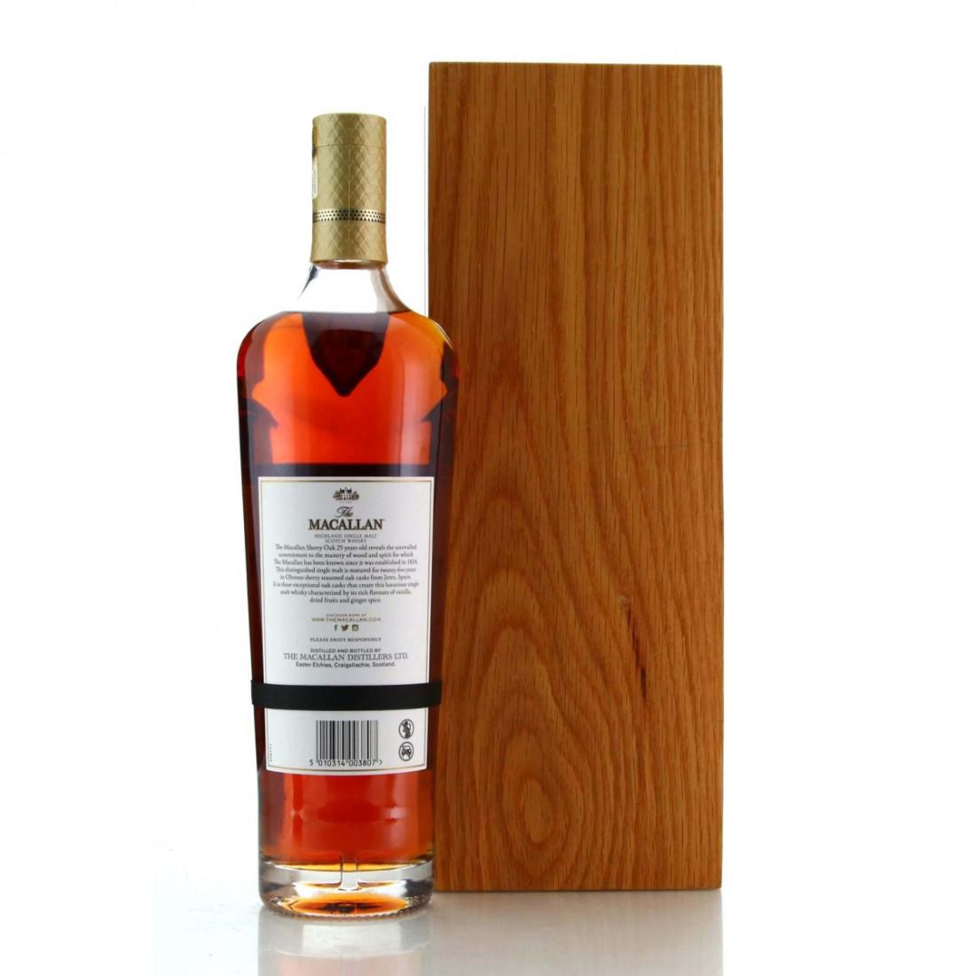 Macallan 25 Year Old Sherry Oak 2022 Release