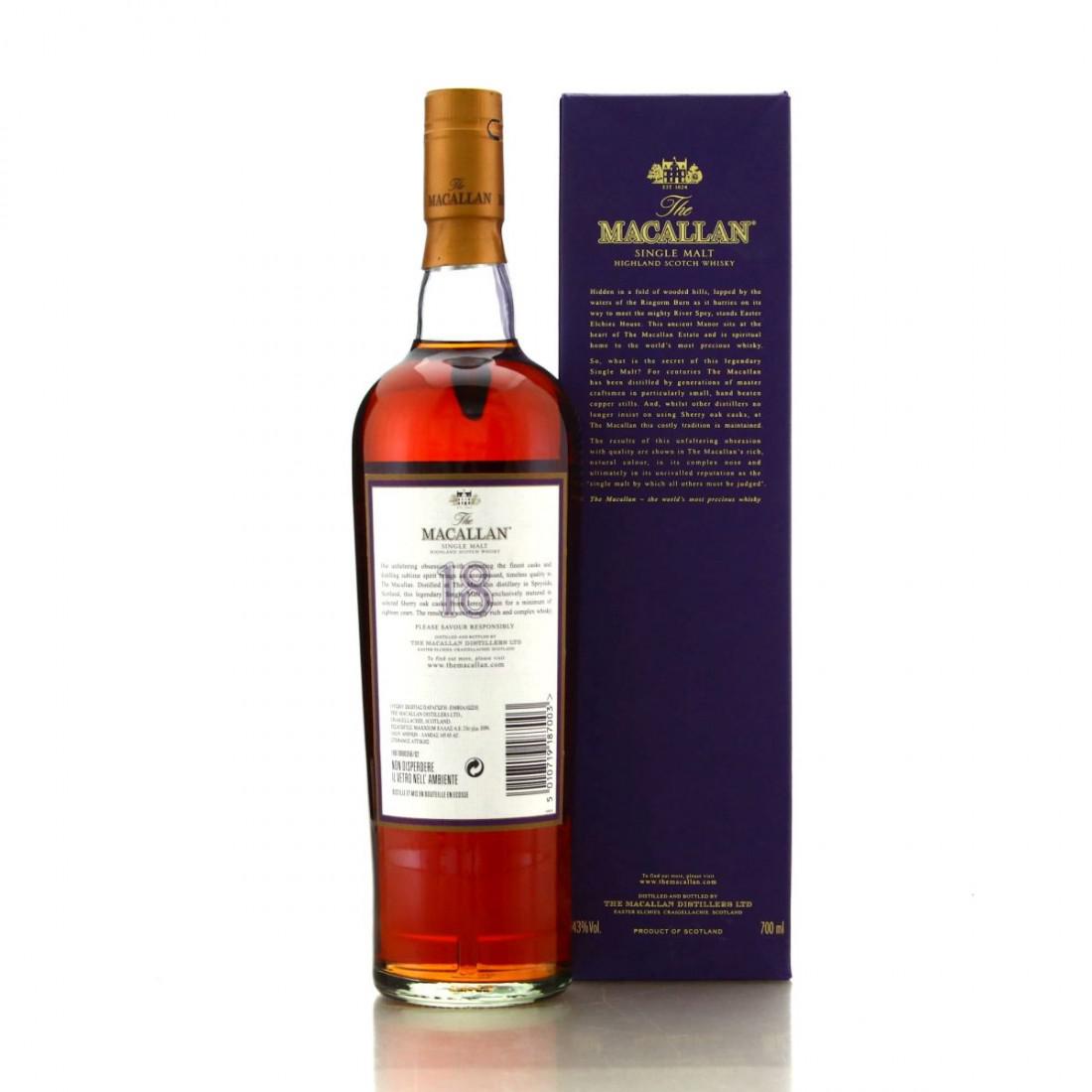 Macallan 1988 18 Year Old