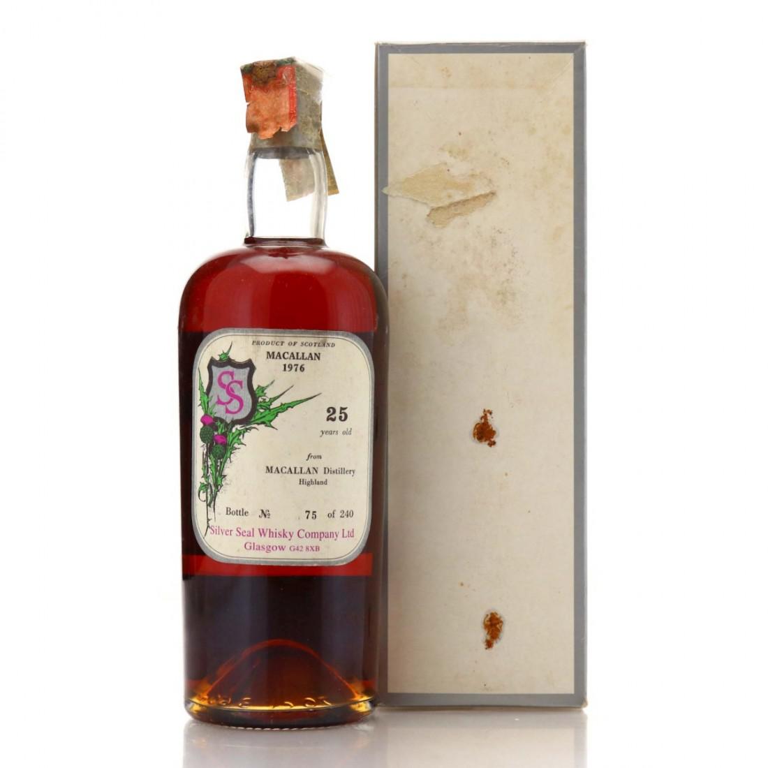 Macallan 1976 Silver Seal 25 Year Old / First Bottling