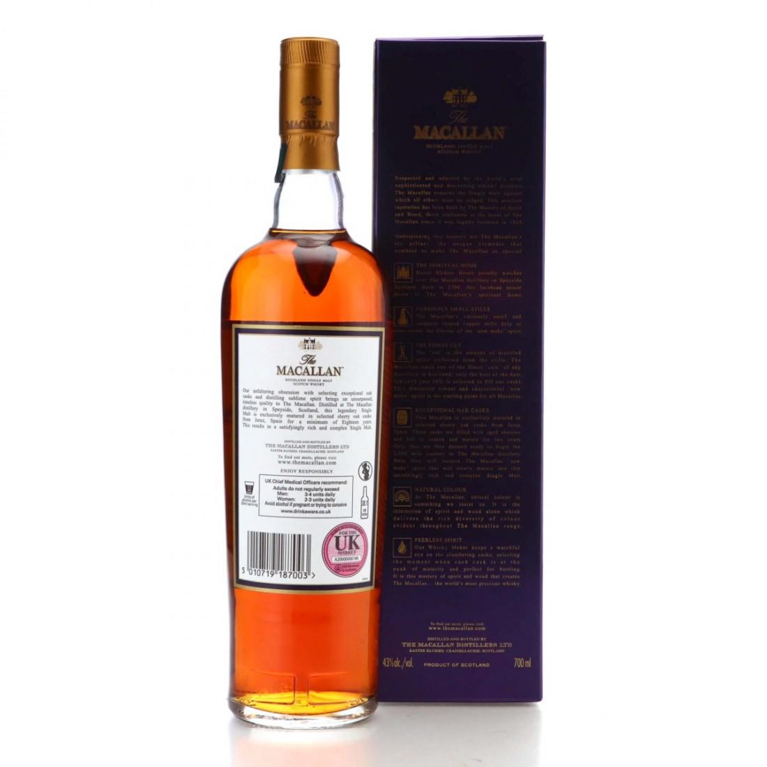 Macallan 1997 18 Year Old