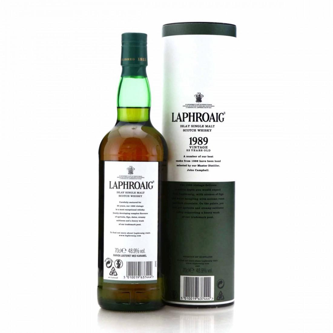 Laphroaig 1989 Vintage 23 Year Old
