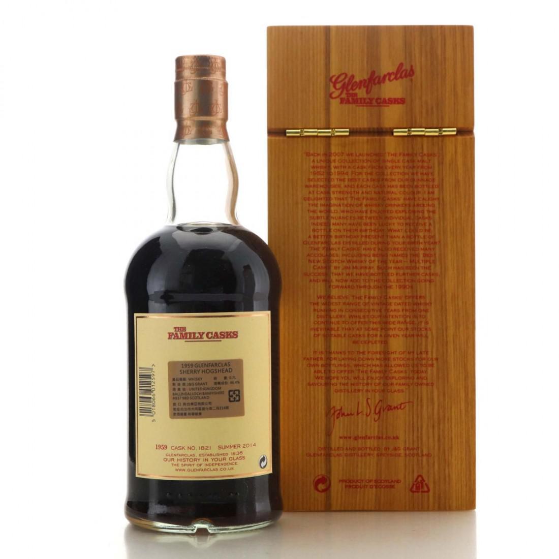 Glenfarclas 1959 Family Cask #1821 / Summer 2014