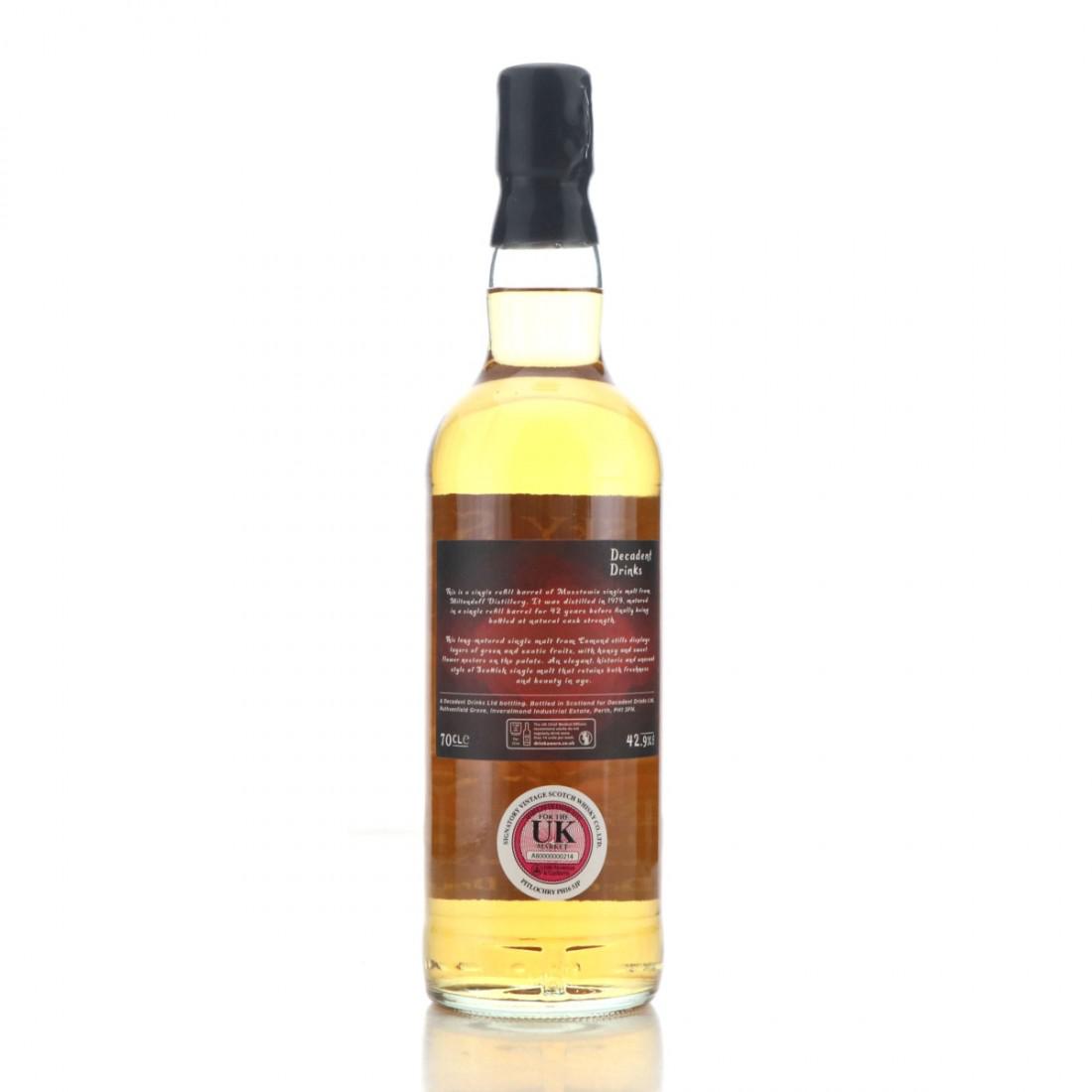 Mosstowie 1979 Whisky Sponge 42 Year Old Fifth Secret Edition