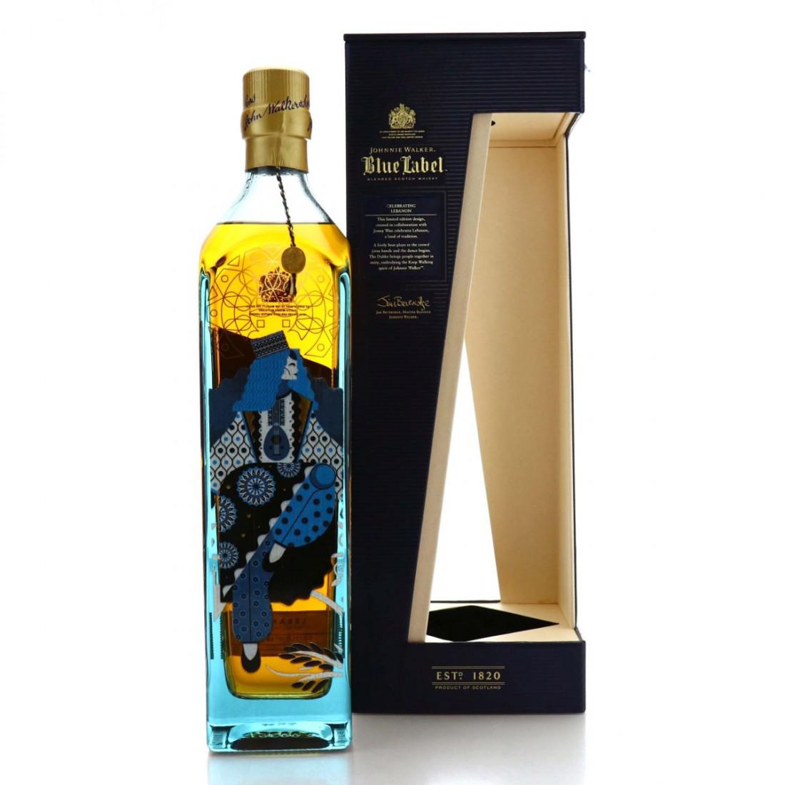 Johnnie Walker Blue Label Lebanon Limited Edition 75cl