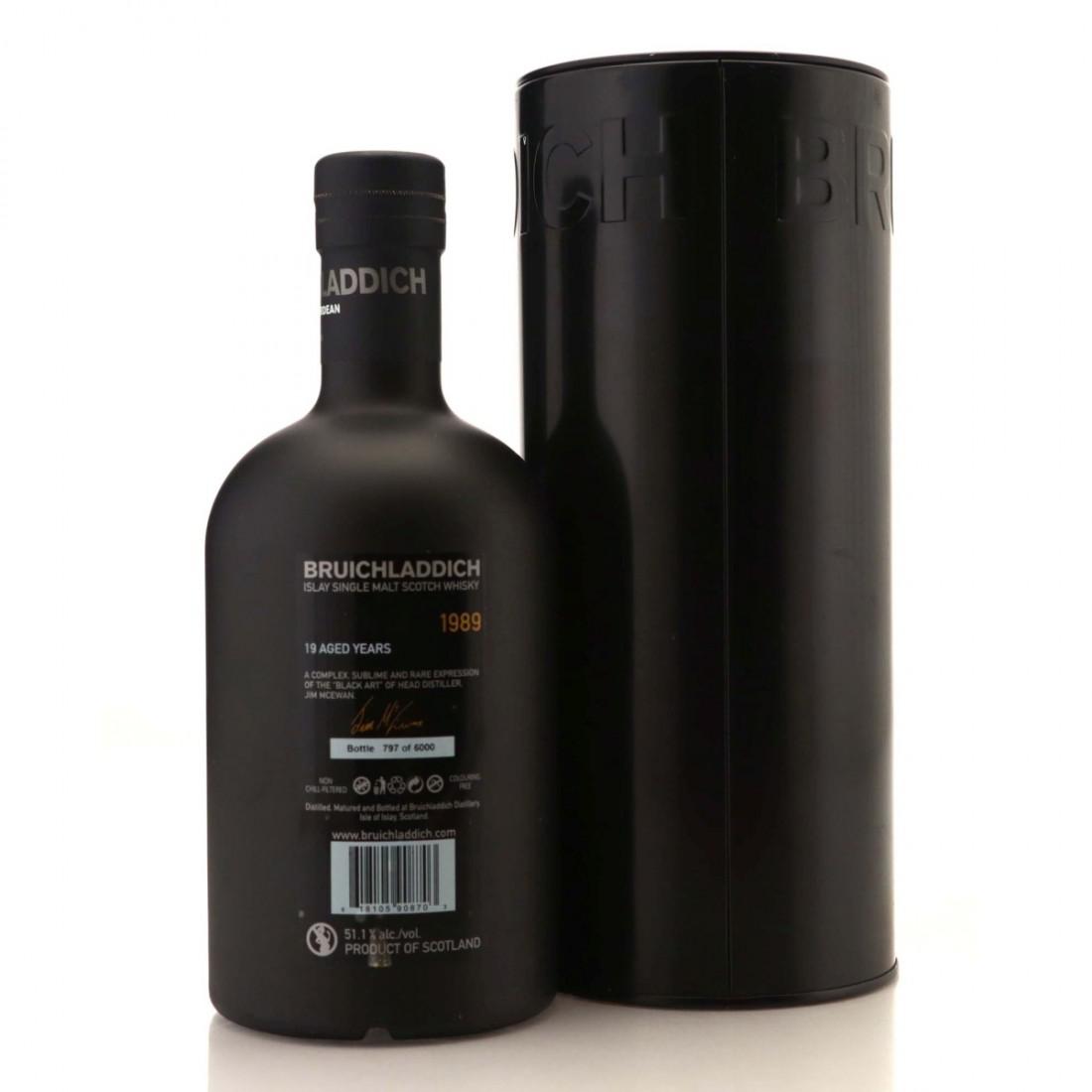 Bruichladdich 1989 Black Art 19 Year Old 1st Edition