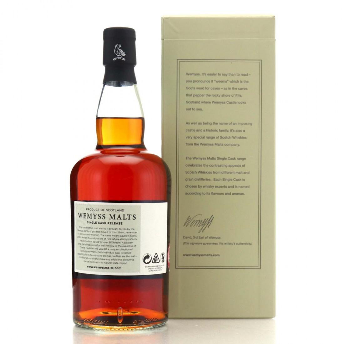 Bowmore 1989 Wemyss Malts 30 Year Old / Black Gold