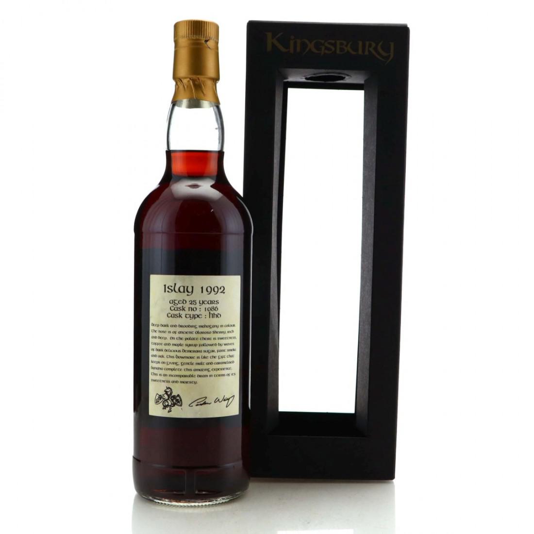 Bowmore 1992 Kingsbury 25 Year Old Celtic Label