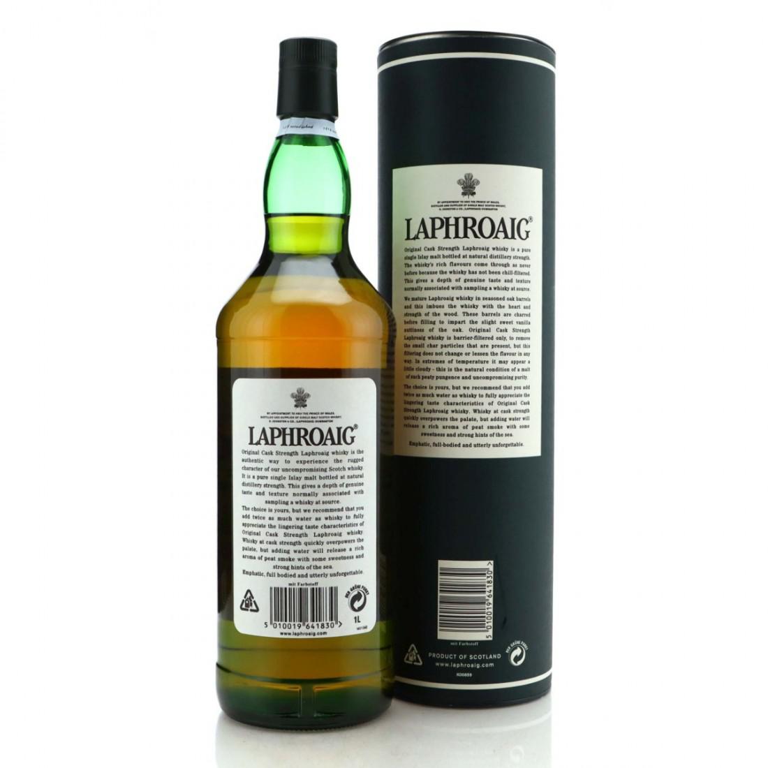 Laphroaig 10 Year Old Original Cask Strength 1 Litre / 55.7%