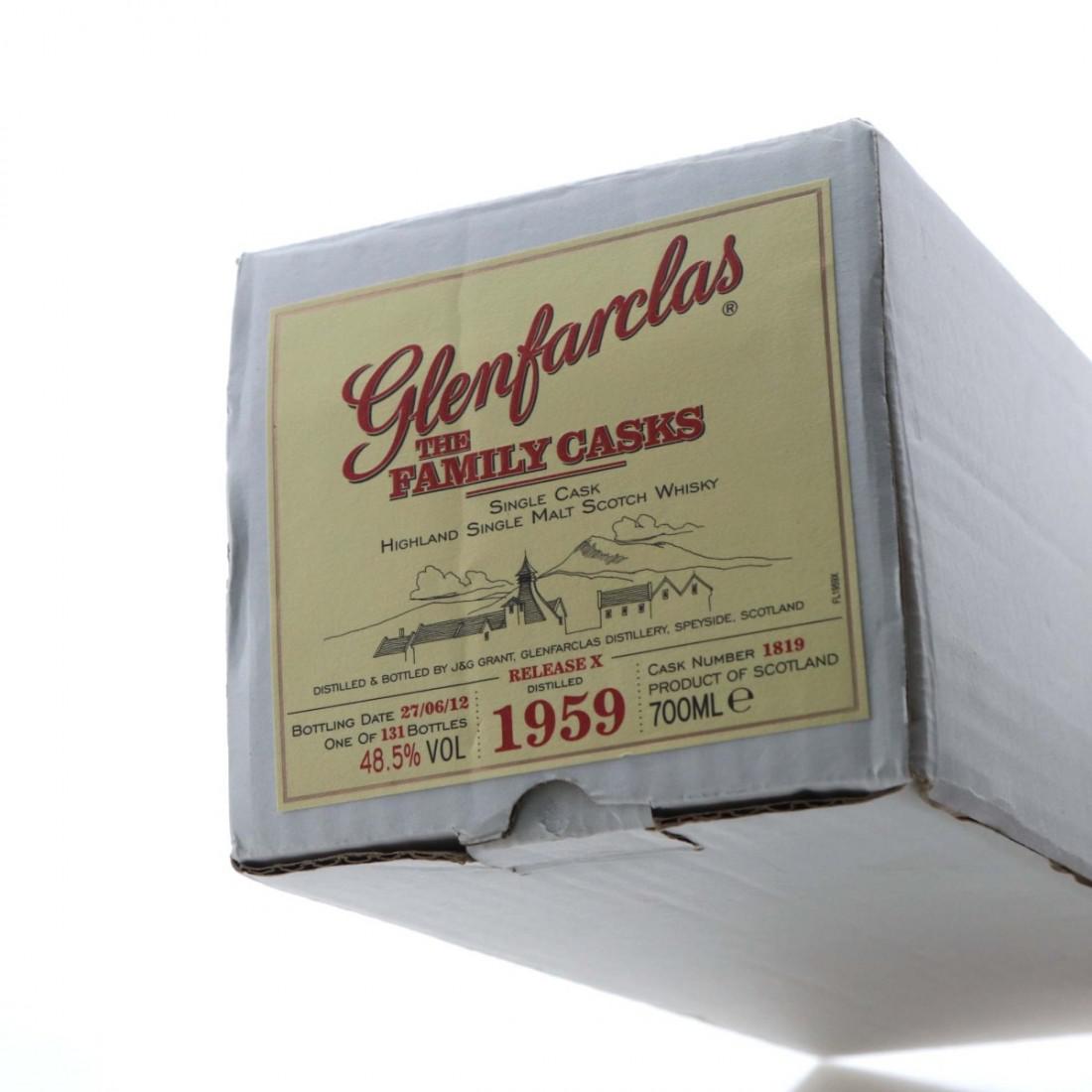 Glenfarclas 1959 Family Cask #1819 / Release X