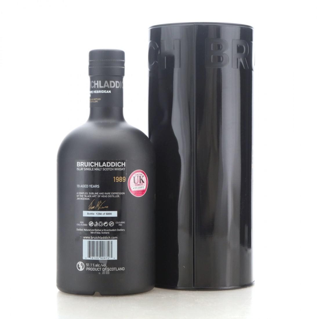 Bruichladdich 1989 Black Art 19 Year Old 1st Edition