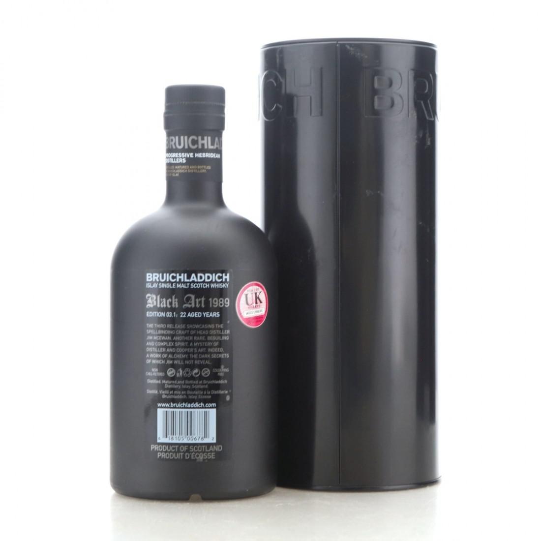 Bruichladdich 1989 Black Art 22 Year Old Edition 3.1
