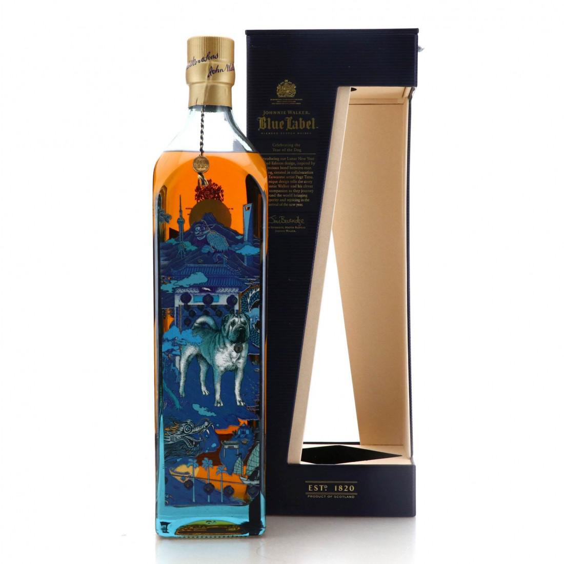 Johnnie Walker Blue Label Year of the Dog 2018 1 Litre
