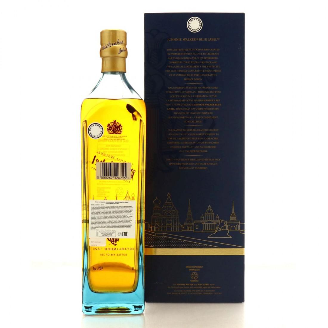 Johnnie Walker Blue Label St Petersburg Limited Edition 1 Litre