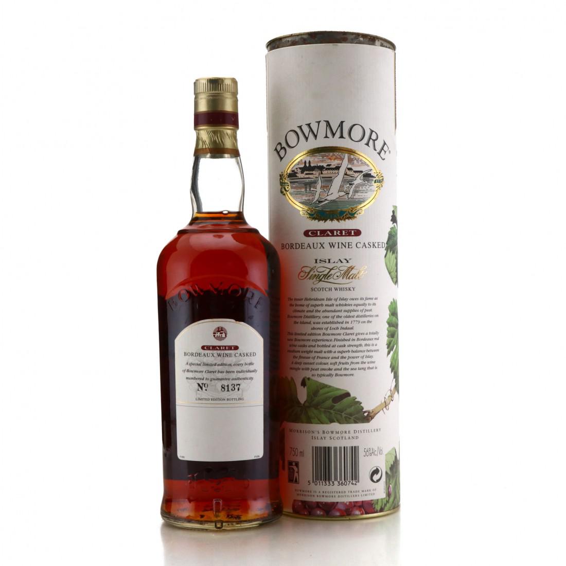 Bowmore Claret Bordeaux Wine Casked