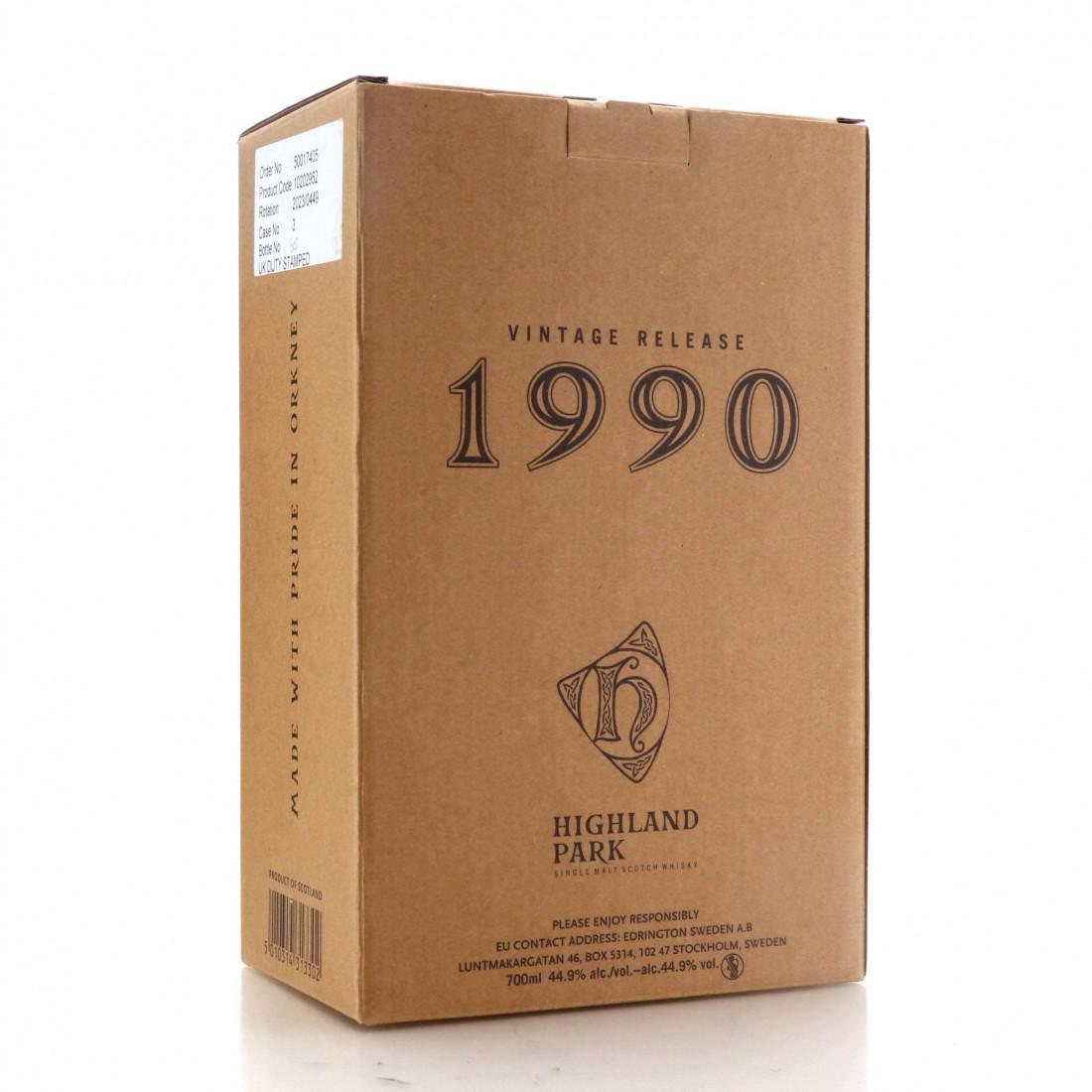Highland Park 1990 Vintage Release / The Ben Charity Lot
